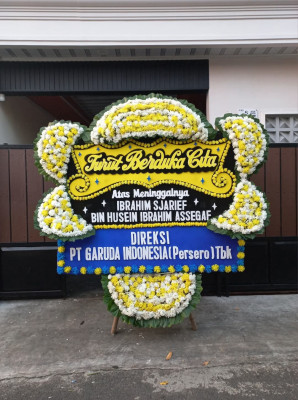 Papan Bunga Duka di Belawan Sicanang